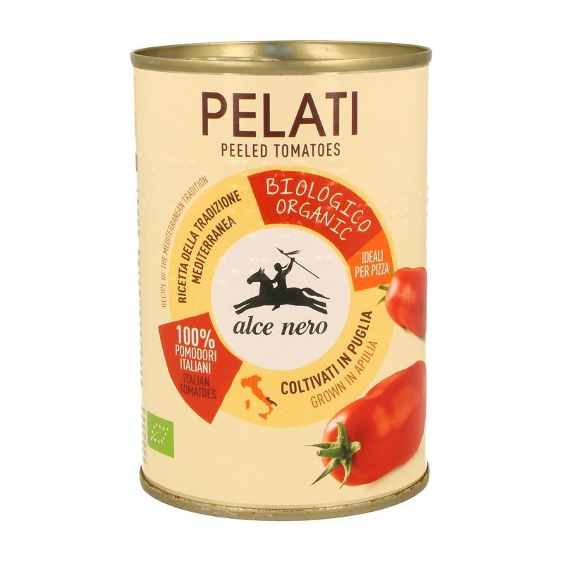 ALCE NERO POMODORI PELATI BIO 400GR