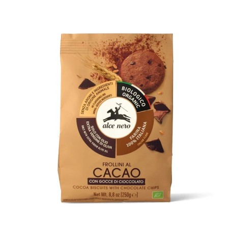 ALCE NERO FROLLINI CACAO BIO 350GR