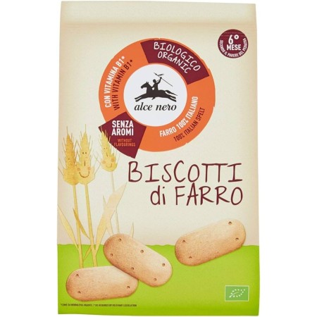 ALCE NERO BISCOTTI AL FARRO 250GR