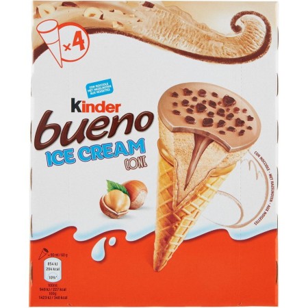 FERRERO GELATI CONO KINDER BUENO X4 CLAS.