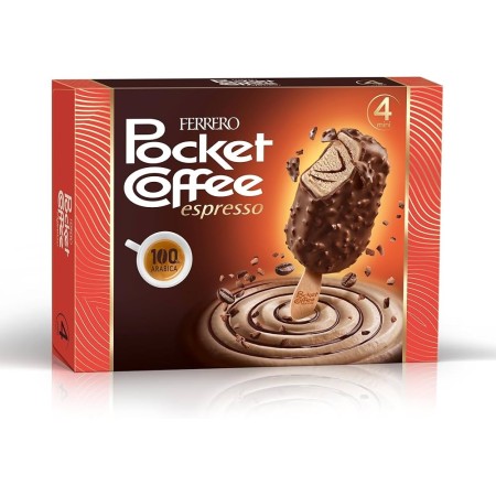 FERRERO POCKET COFFEE GELATO X 4