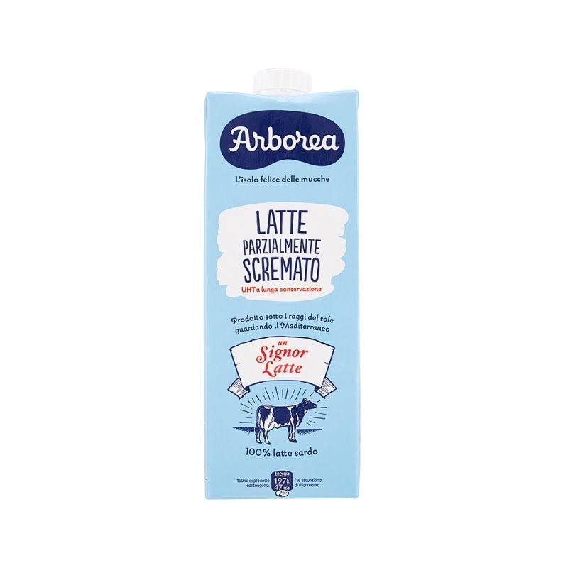 ARBOREA LATTE PARZ. SCREMATO 1 LT