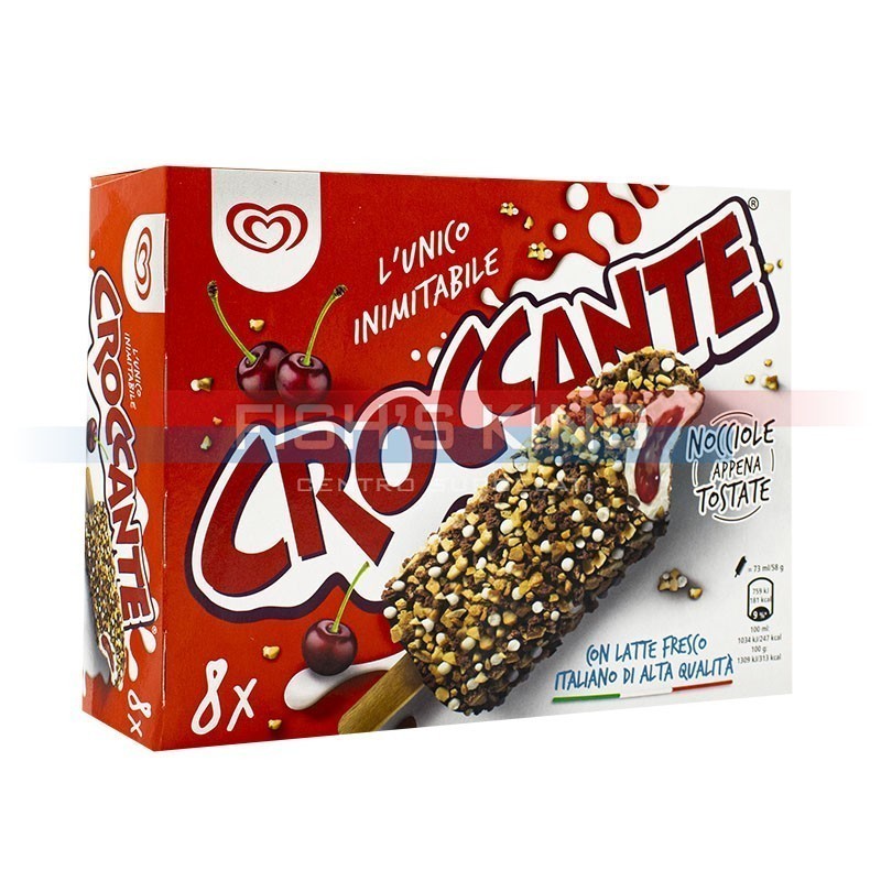 ALGIDA CROCCANTE X8 GR 464 ALL AMARENA