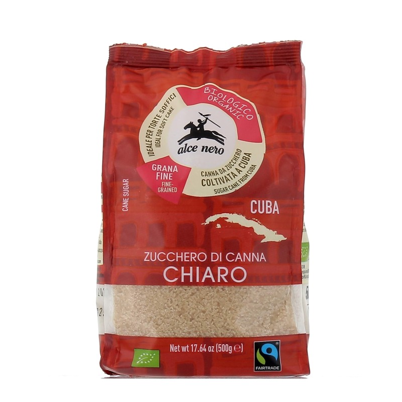 ZUCCHERO CHIARO CANNA ALCE NERO GR 500
