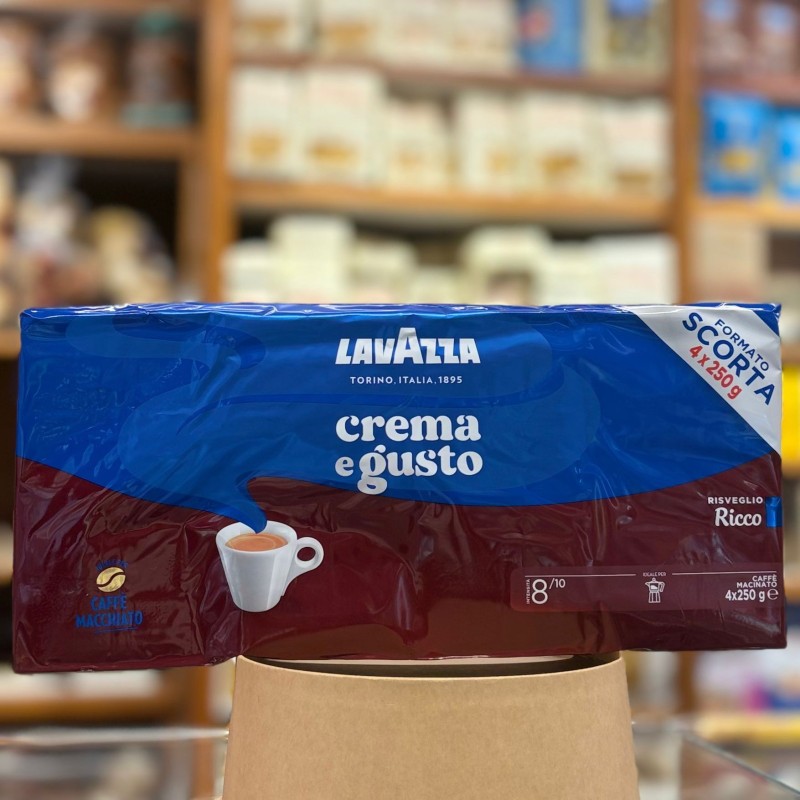 LAVAZZA CREMAEGUSTO RICCO 250X4 FORMATO SCORTA