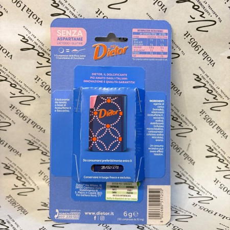 DIETOR COMPRESSE MINI 120