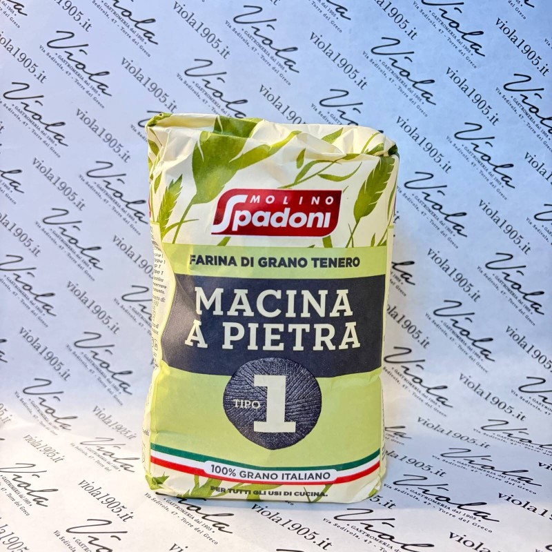 FARINA SPADONI MACINA A PIETRA TIPO 1 1kG