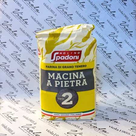 FARINA SPADONI MACINA A PIETRA TIPO 2 1KG