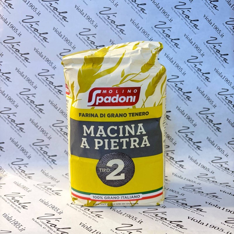 FARINA SPADONI MACINA A PIETRA TIPO 2 1KG
