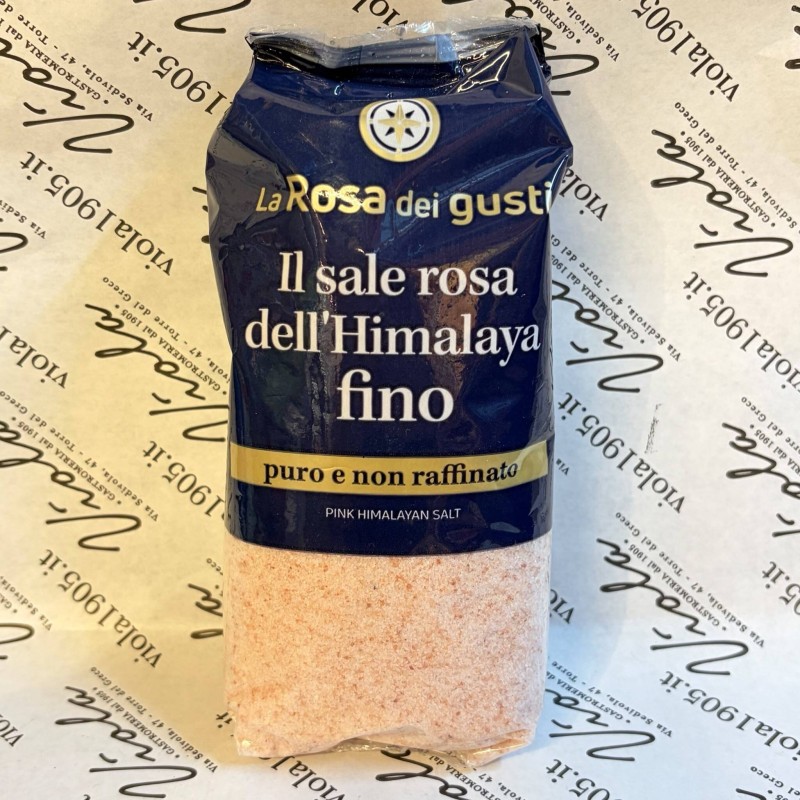 SALE ROSA HIMALAYA `LA ROSA DEI GUSTI` 500GR
