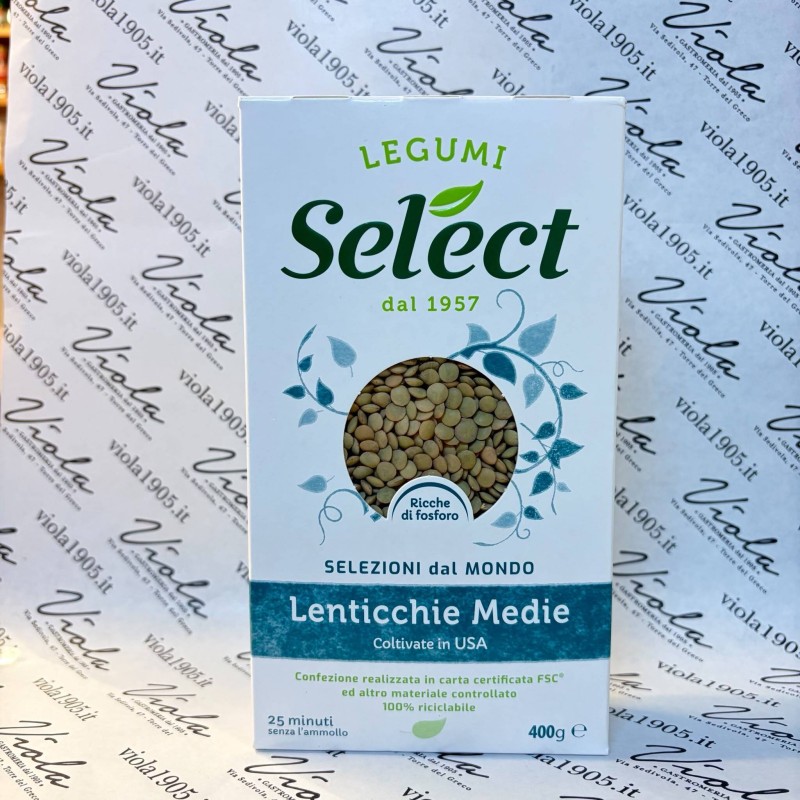 LENTICCHIE MEDIE SELECT GR400