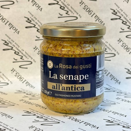 SENAPE ALL`ANTICA `LA ROSA DEI GUSTI` 200GR