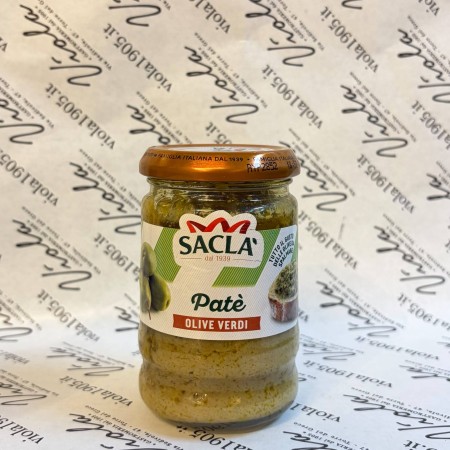 PATE` OLIVE VERDI SACLA 190GR