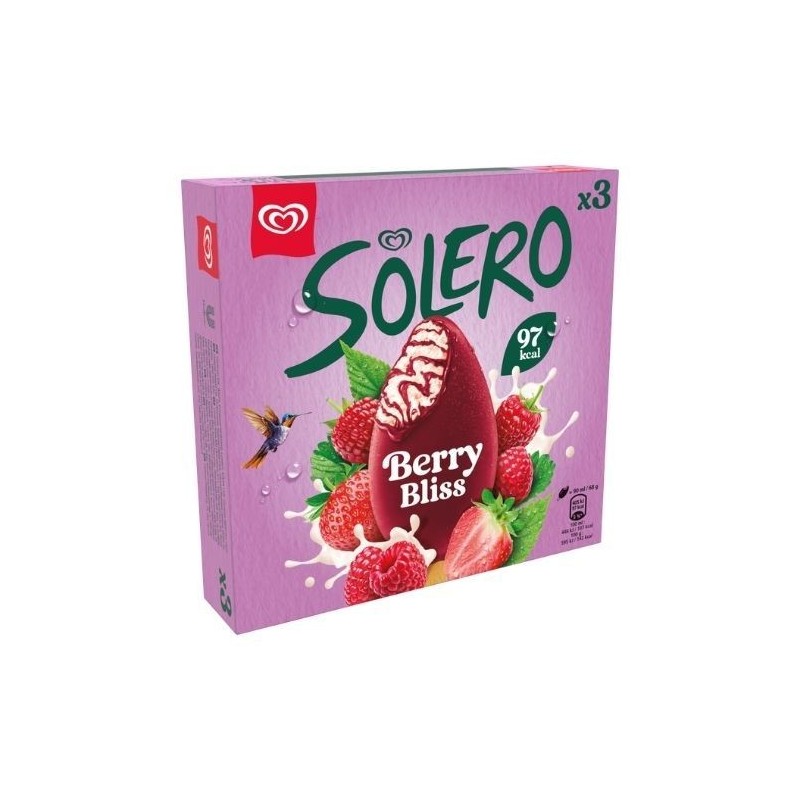 ALGIDA SOLERO X3 BERRY