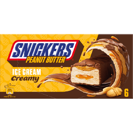 SNICKERS PEANUT BUTTER X 6