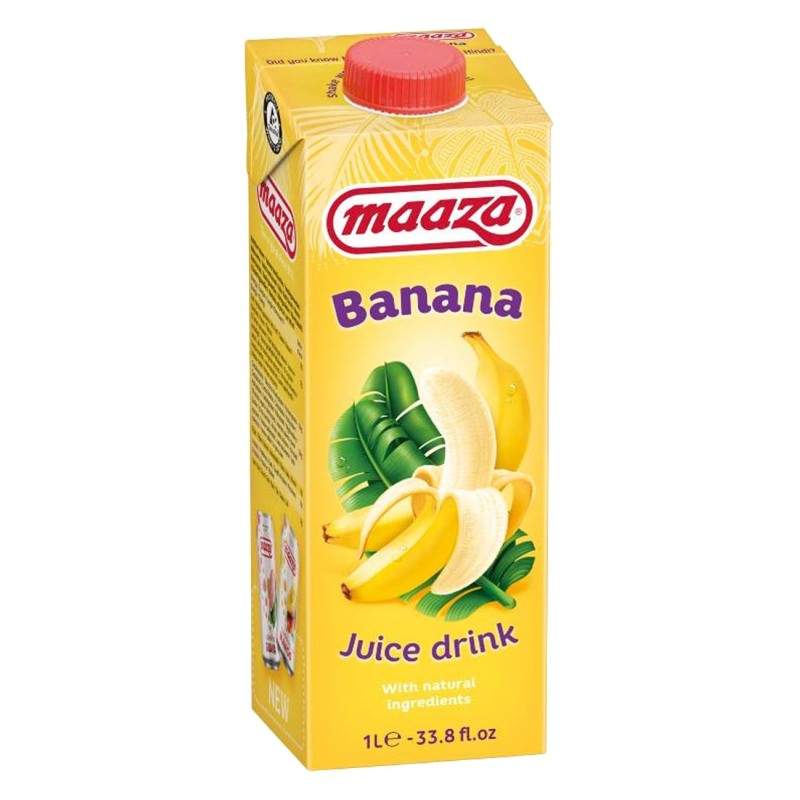 SUCCO BANANA MAAZA 1L