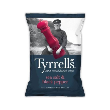 TYRRELLS PATATINE SALE E PEPE GR 150