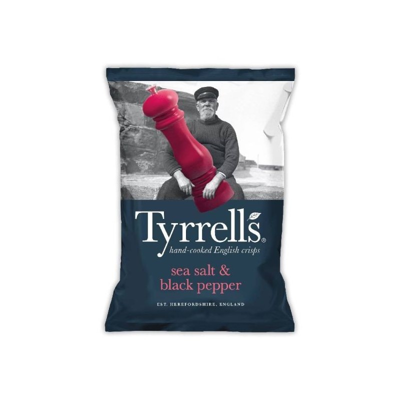 TYRRELLS PATATINE SALE E PEPE GR 150