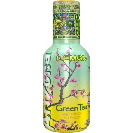 ARIZONA GREEN TEA LEMON 500ML