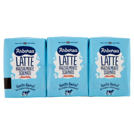 LATTE ARBOREA PS UHT MULTIP 3X200ML