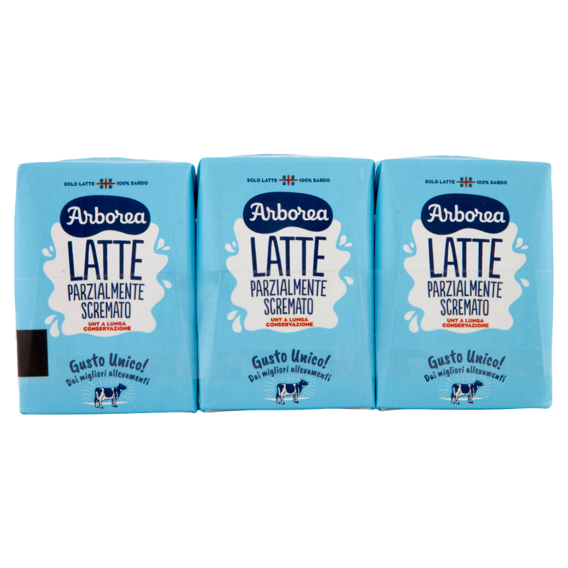 LATTE ARBOREA PS UHT MULTIP 3X200ML