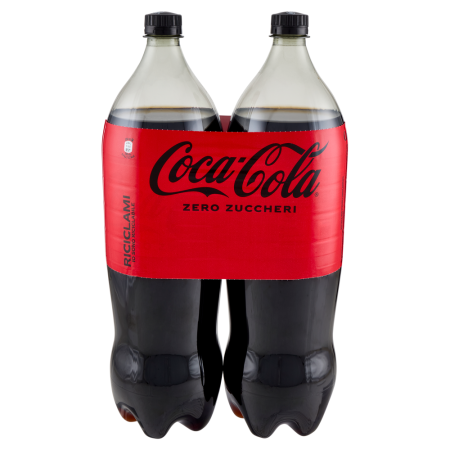 COCA COLA ZERO PET LT 1,5 X 2