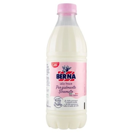 BERNA LATTE FRESCO Parzialmente scremato 1 LT