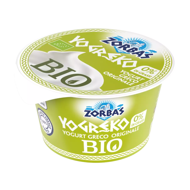 ZORBAS YOGURT GRECO BIO YOGREKO 0% grassi 150gr.
