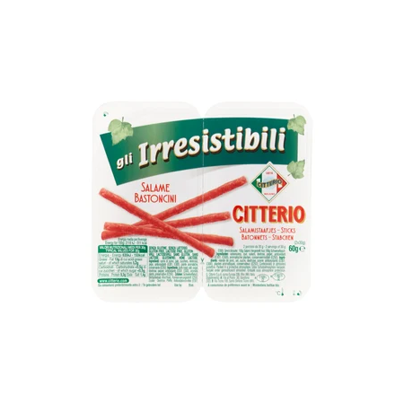 CITTERIO BASTONCINI STICKS DI SALAME 2x30gr