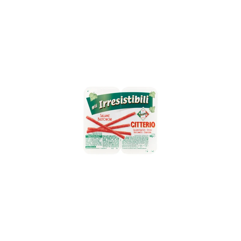 CITTERIO BASTONCINI STICKS DI SALAME 2x30gr
