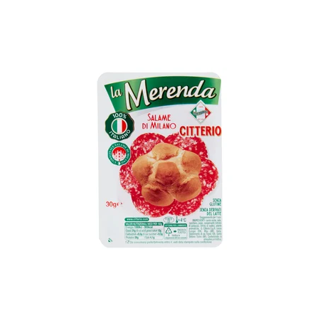 CITTERIO LA MERENDA SALAME DI MILANO 30gr