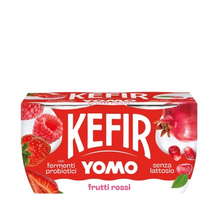 YOMO KEFIR CUCCHIAIO FRUTTI ROSSI 115X2