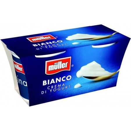 MULLER CREMA DI YOGURT BIANCO 2X125