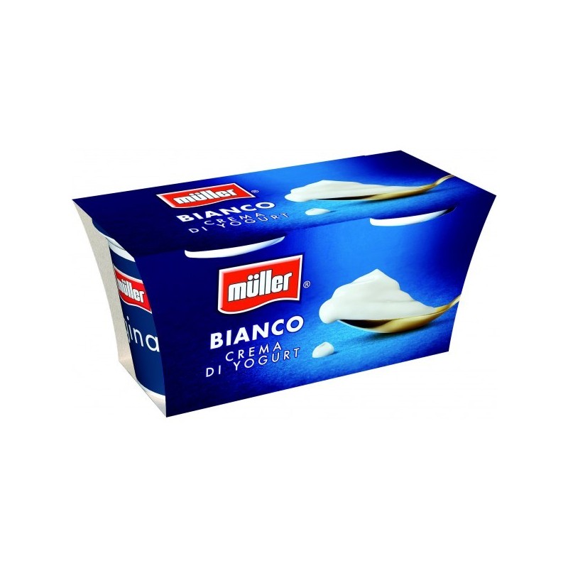 MULLER CREMA DI YOGURT BIANCO 2X125