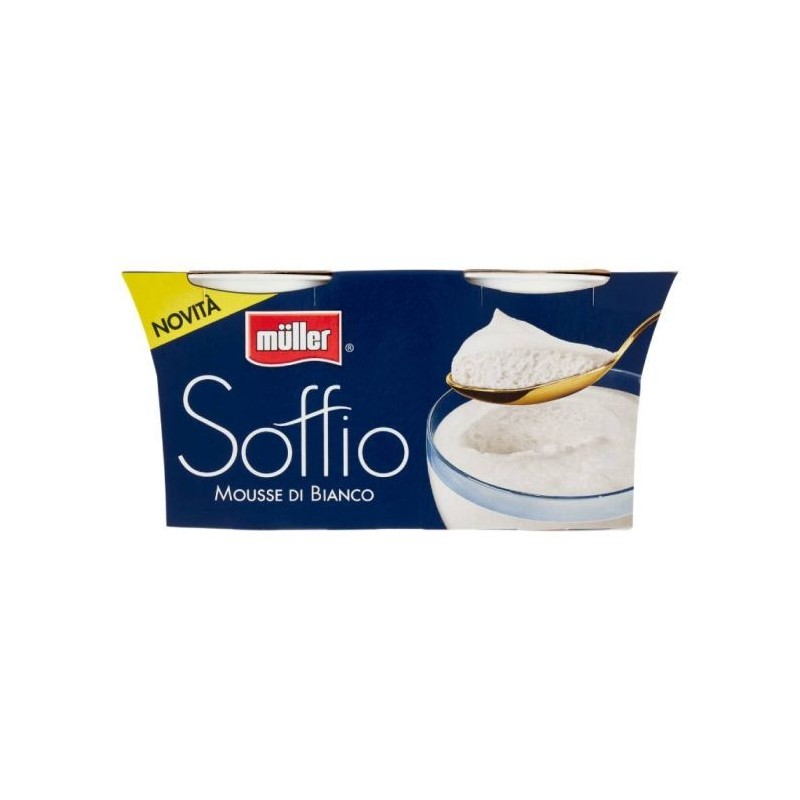 MULLER SOFFIO MOUSSE BIANCO 95X2