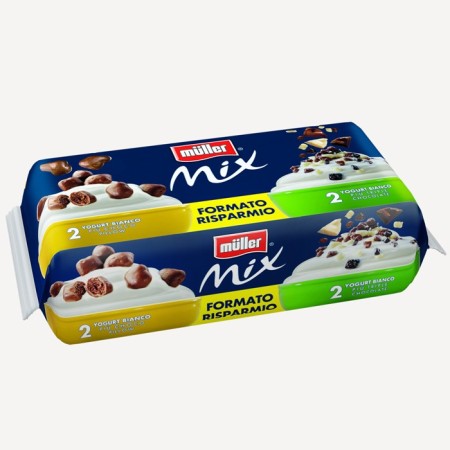 MULLER MIX G 150 X4 BIANC