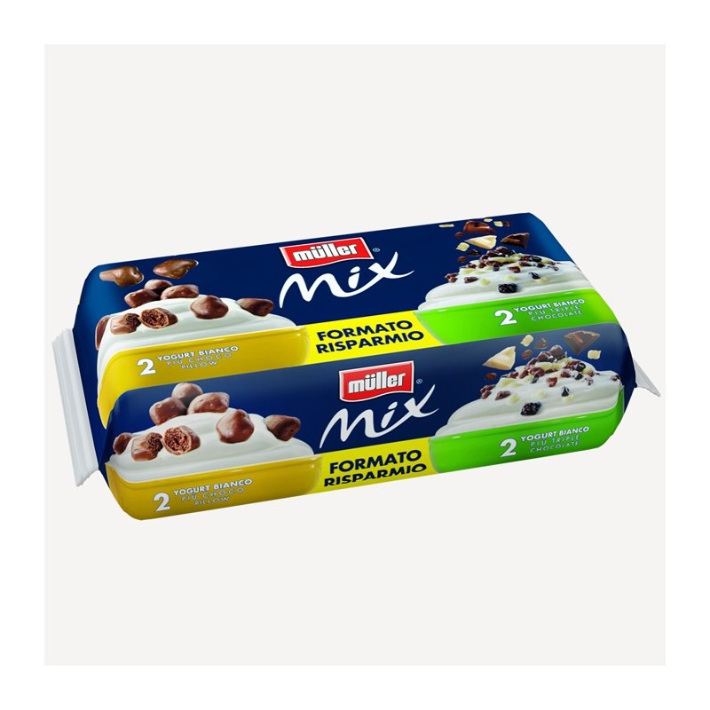MULLER MIX G 150 X4 BIANC