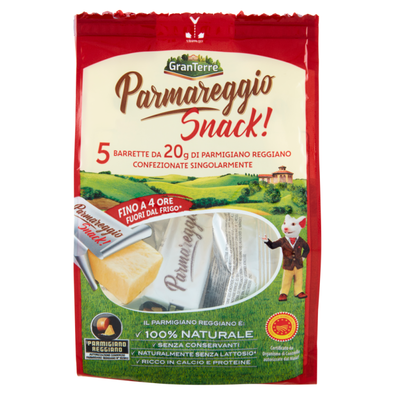 PARMAREGGIO SNACK PZ5X20G