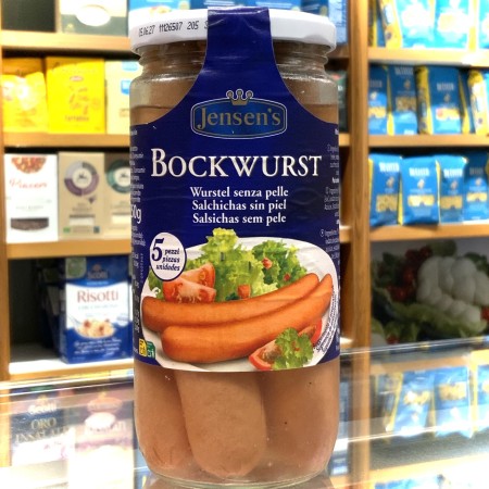 BOCKWURST JENSENS WURSTEL 380GR / 5 pezzi
