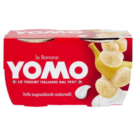YOGURT YOMO BANANA 2X125GR