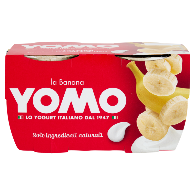 YOGURT YOMO BANANA 2X125GR