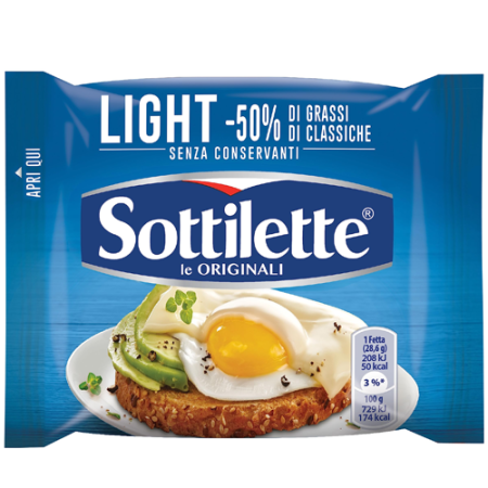 KRAFT SOTTILETTE GR 200 LIGHT
