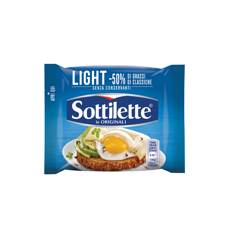KRAFT SOTTILETTE GR 200 LIGHT