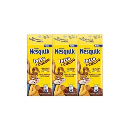 NESQUIK LATTE E CACAO 180X3