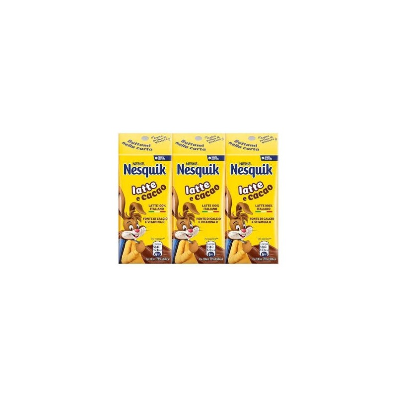 NESQUIK LATTE E CACAO 180X3