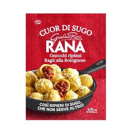RANA GNOCCHI RIPIENI RAGI ALLA BOLOGNESE