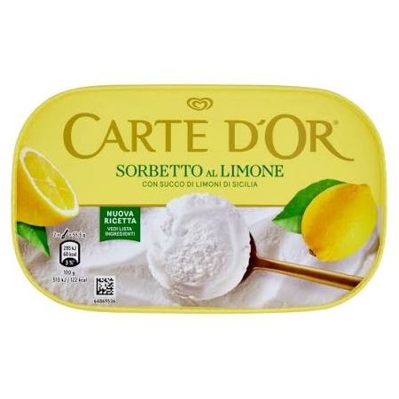 CARTE D`OR SORB. LIMONE GR 500