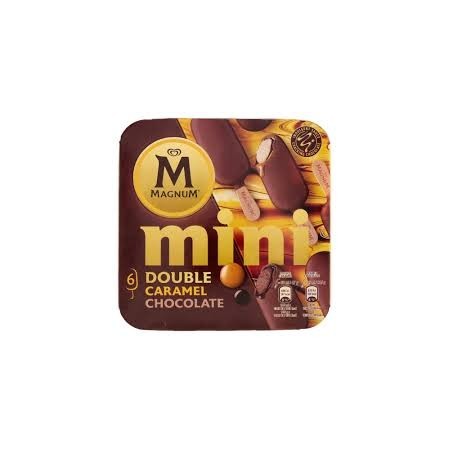 MINI MAGNUM DOUBL CARAM/CHOC X 6