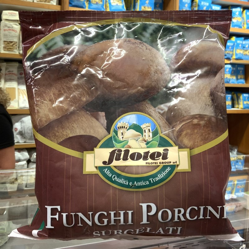 FUNGHI PORCINI surgelati CUBO FILOTEI 300g