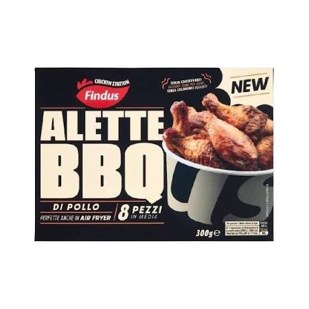 ALETTE BBQ CARLETTO FINDUZ 8pz / 300GR